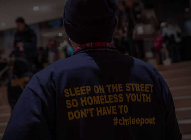Covenant House Sleep Out for young adult homeless awareness